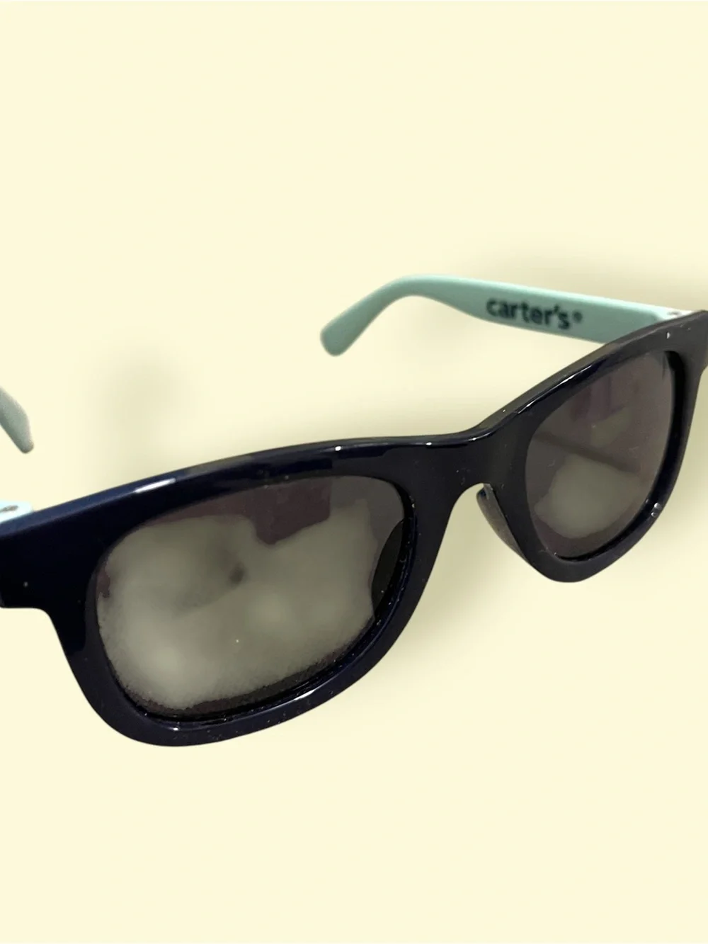 Carter's Navy Sunglasses with Mint Green Arms